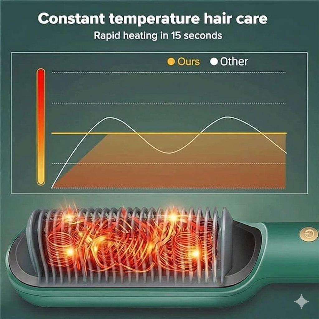 Hair Straightener Comb